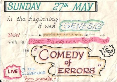 1984.05.27. The Clubhouse, Glasgow – Cartha Rugby Club