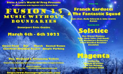 2022.03.06. The Civic, Stourport on Severn – Fusion 3.5 Festival